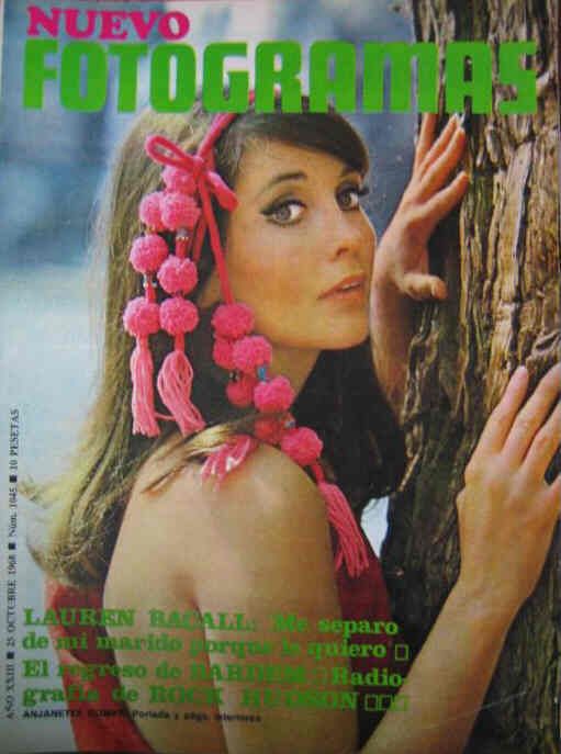 FOTOGRAMAS magazine cover Issue 1045 25 October 1968