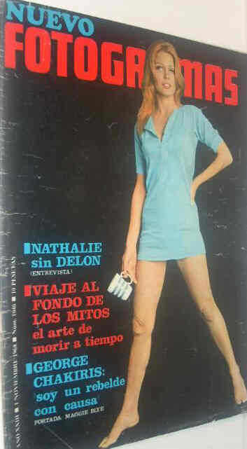 FOTOGRAMAS magazine cover Issue 1046 1 November 1968