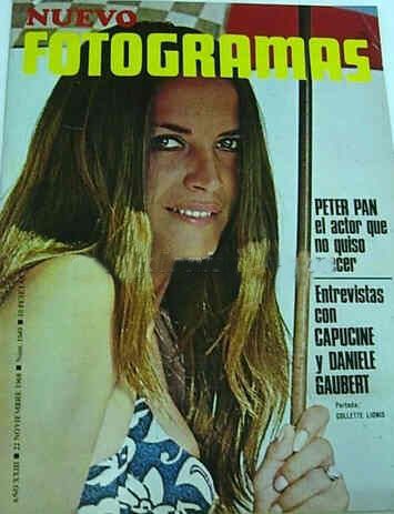 FOTOGRAMAS magazine cover Issue 1049 22 November 1968