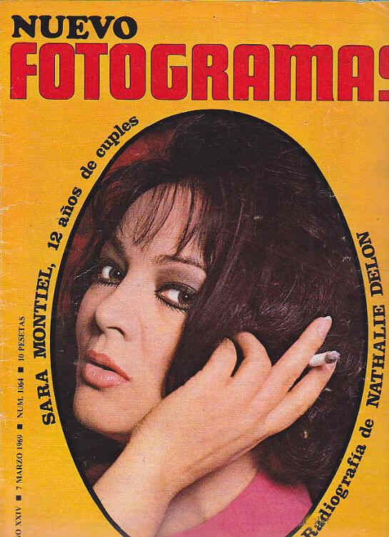 FOTOGRAMAS magazine cover Issue 1064 7 March 1969