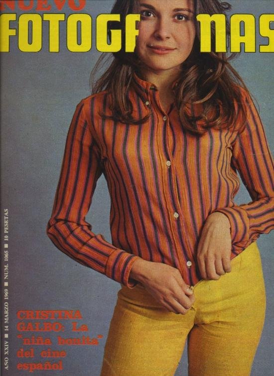 FOTOGRAMAS magazine cover Issue 1065 14 March 1969
