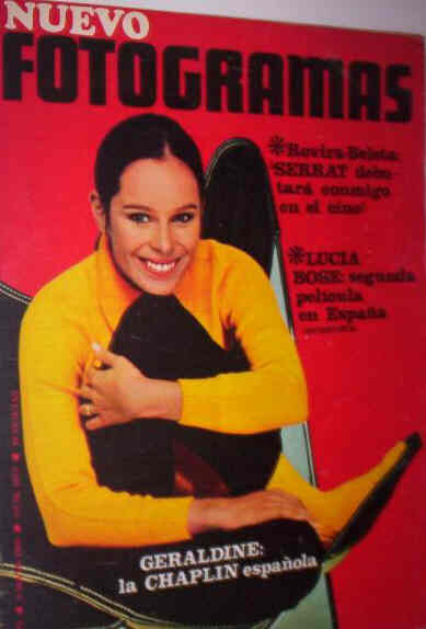 FOTOGRAMAS magazine cover Issue 1073 9 May 1969