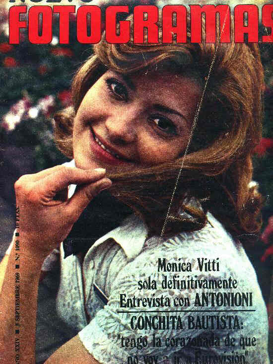 FOTOGRAMAS magazine cover Issue 1090 5 September 1969