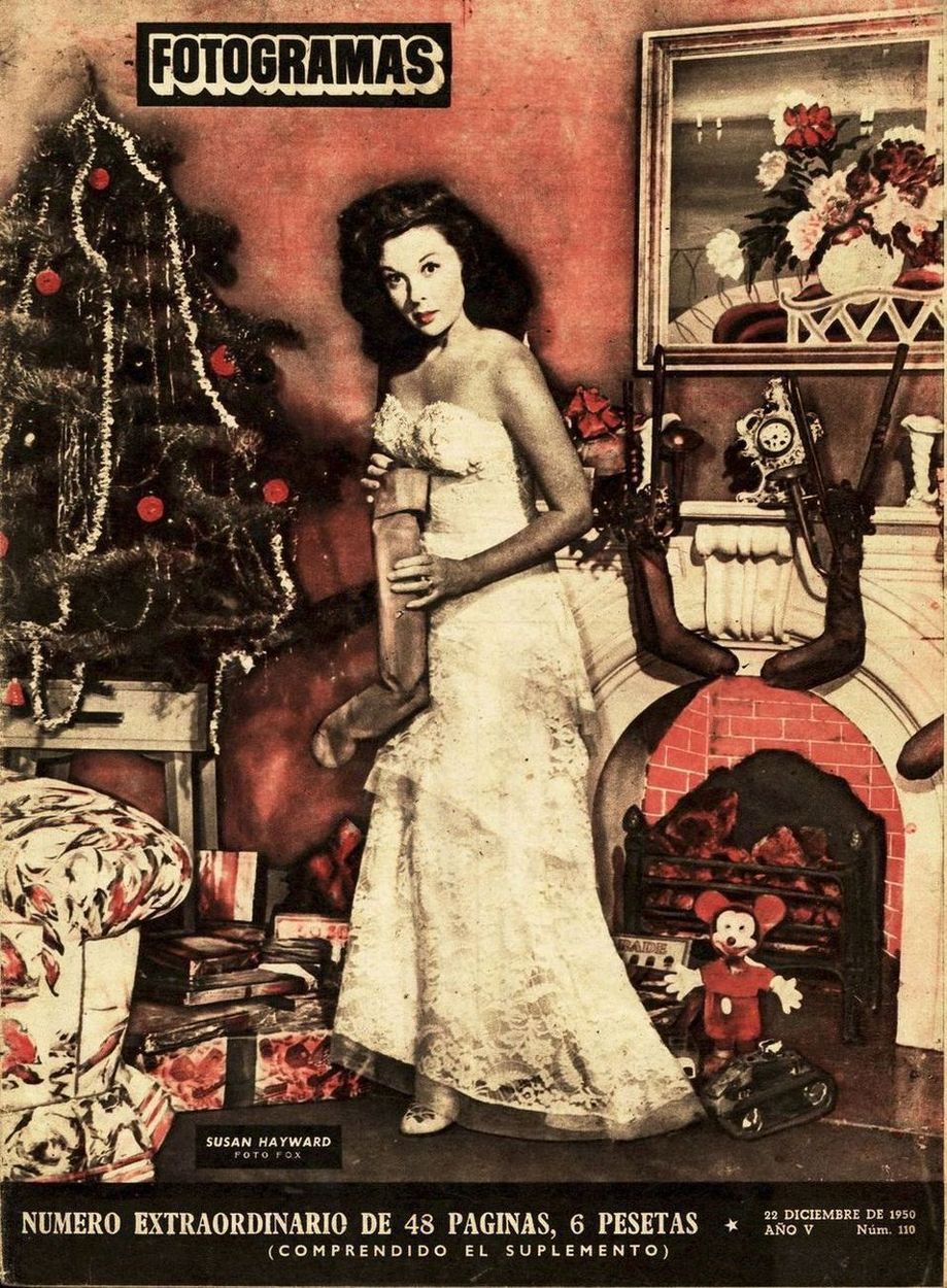 FOTOGRAMAS magazine cover Issue 110 22 December 1950