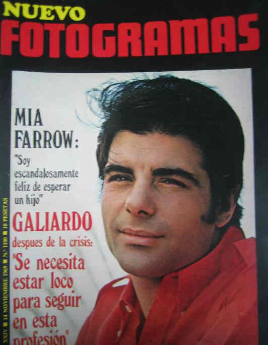 FOTOGRAMAS magazine cover Issue 1100 14 November 1969