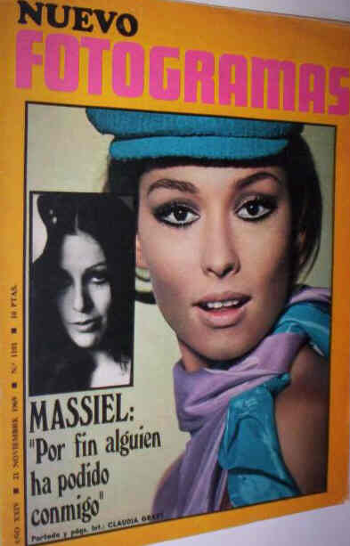 FOTOGRAMAS magazine cover Issue 1101 21 November 1969