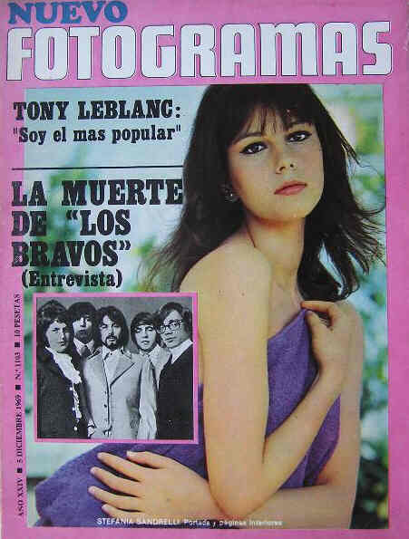 FOTOGRAMAS magazine cover Issue 1103 5 December 1969