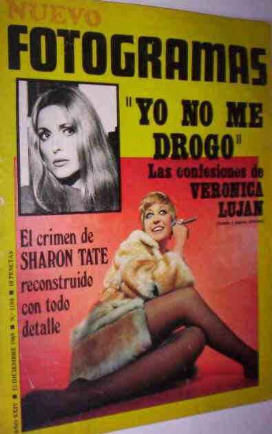 FOTOGRAMAS magazine cover Issue 1104 12 December 1969