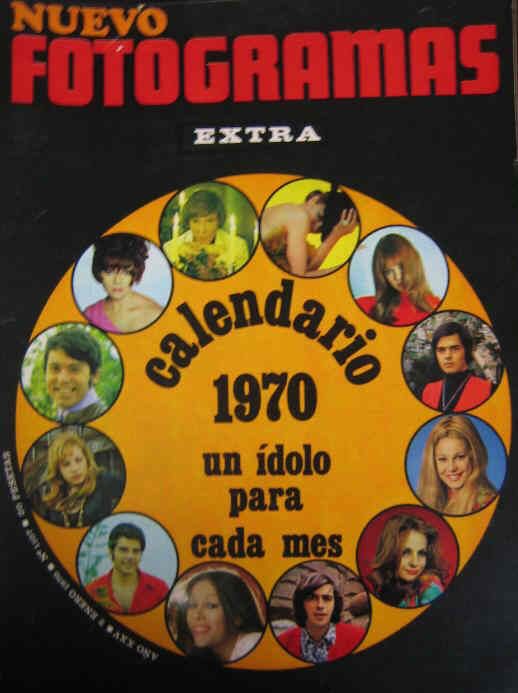 FOTOGRAMAS magazine cover Issue 1107 2 January 1970