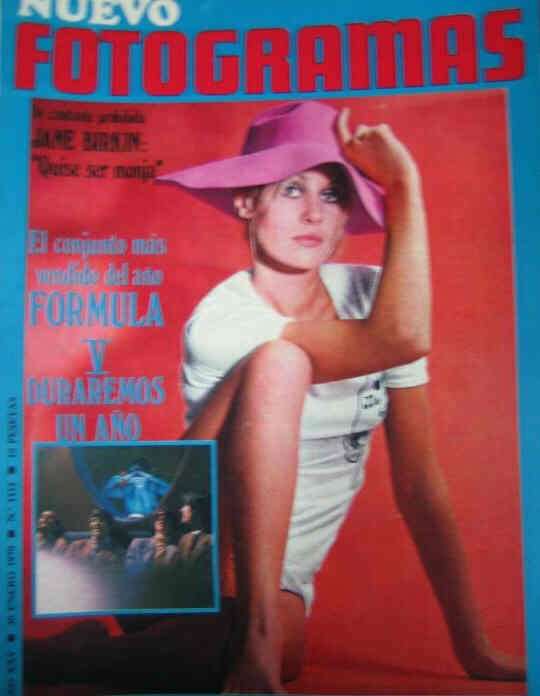 FOTOGRAMAS magazine cover Issue 1111 30 January 1970