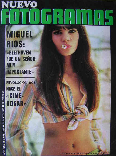 FOTOGRAMAS magazine cover Issue 1127 22 May 1970