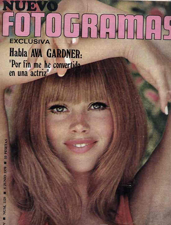 FOTOGRAMAS magazine cover Issue 1129 5 June 1970