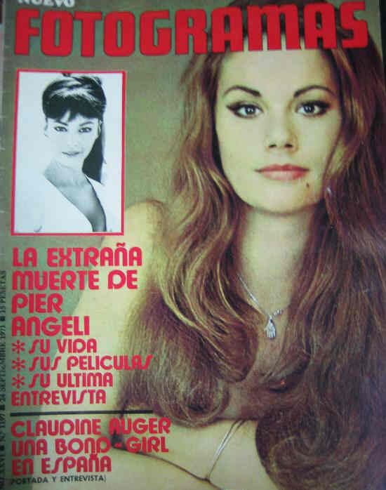 FOTOGRAMAS magazine cover Issue 1197 24 September 1971