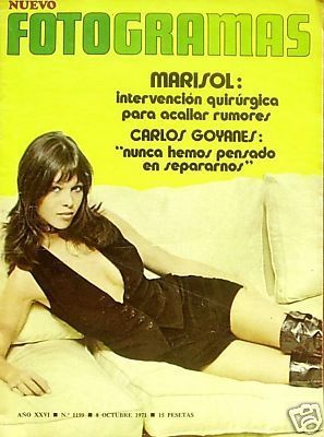 FOTOGRAMAS magazine cover Issue 1199 8 October 1971