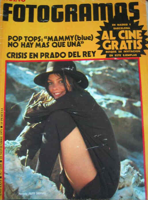 FOTOGRAMAS magazine cover Issue 1205 19 November 1971