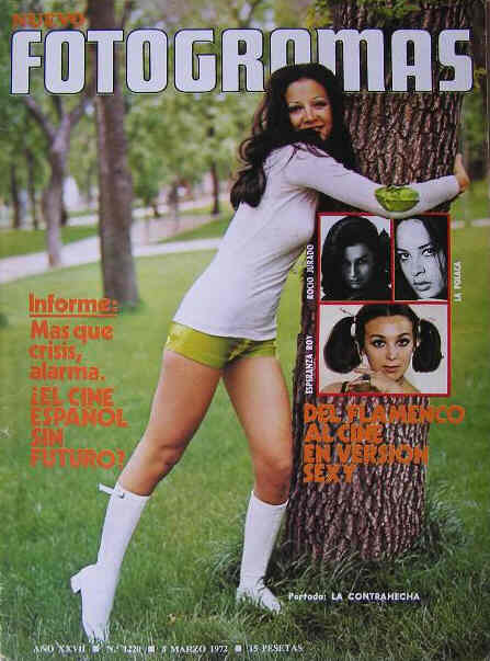 FOTOGRAMAS magazine cover Issue 1220 3 March 1972