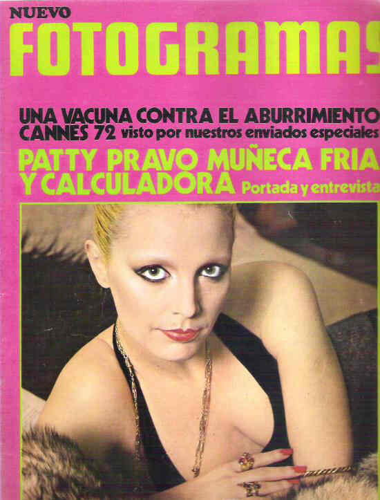 FOTOGRAMAS magazine cover Issue 1231 19 May 1972
