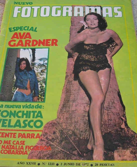 FOTOGRAMAS magazine cover Issue 1233 2 June 1972