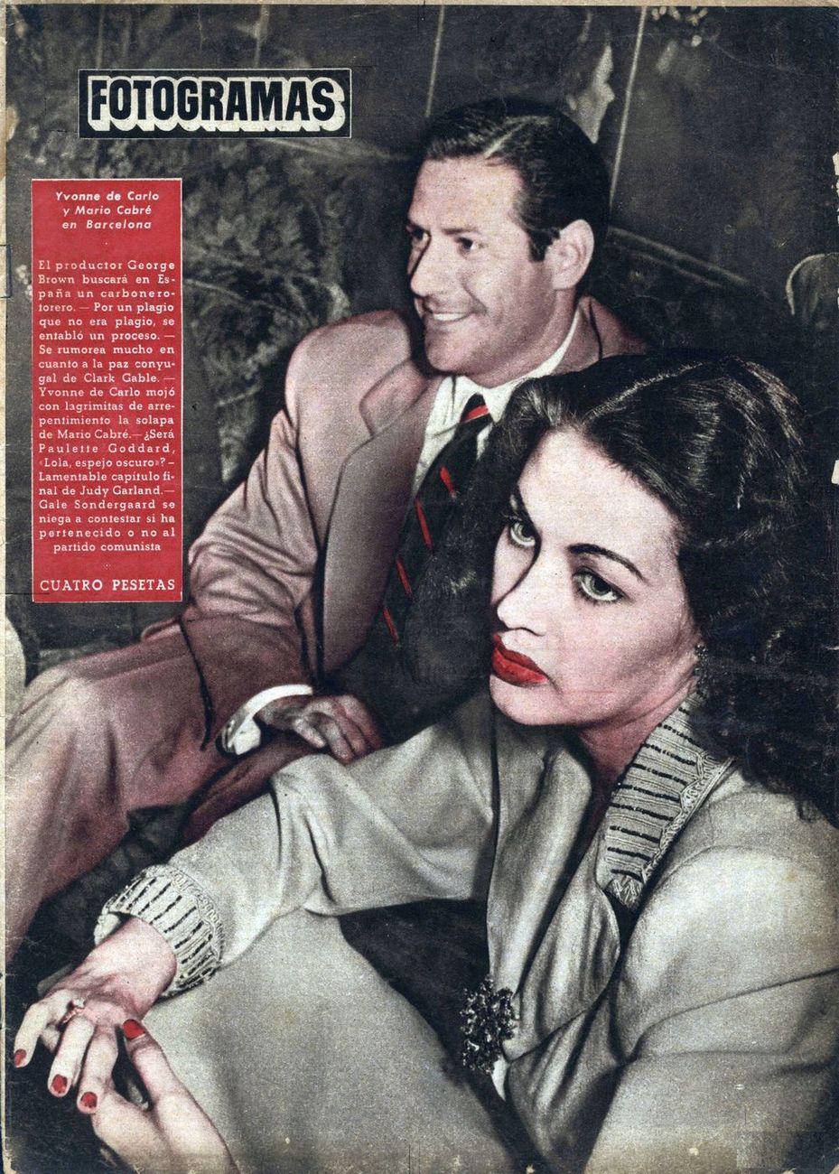 FOTOGRAMAS magazine cover Issue 124 30 March 1951