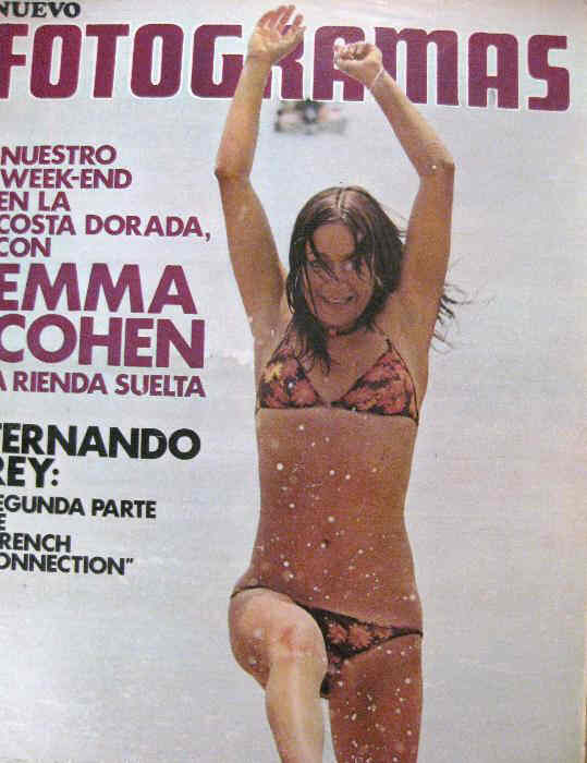 FOTOGRAMAS magazine cover Issue 1244 18 August 1972