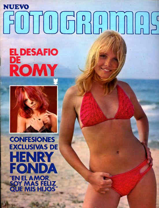 FOTOGRAMAS magazine cover Issue 1245 25 August 1972