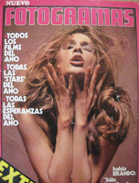 FOTOGRAMAS magazine cover Issue 1253 20 October 1972