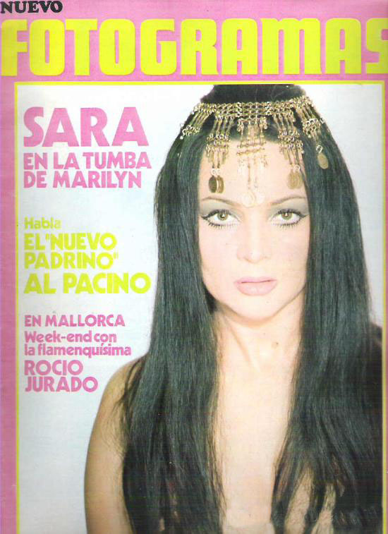 FOTOGRAMAS magazine cover Issue 1257 17 November 1972