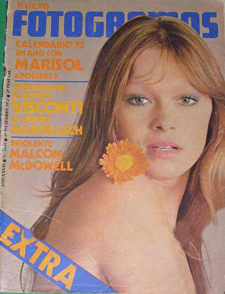 FOTOGRAMAS magazine cover Issue 1261 15 December 1972