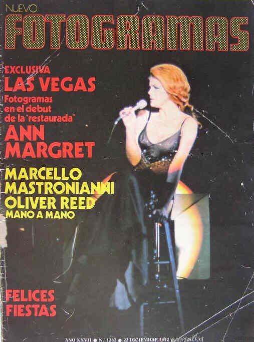 FOTOGRAMAS magazine cover Issue 1262 22 December 1972