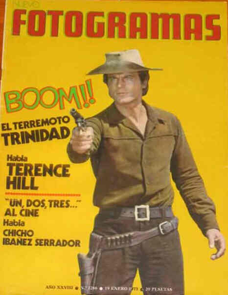 FOTOGRAMAS magazine cover Issue 1266 19 January 1973