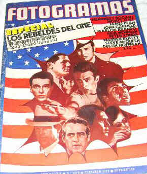 FOTOGRAMAS magazine cover Issue 1275 23 March 1973