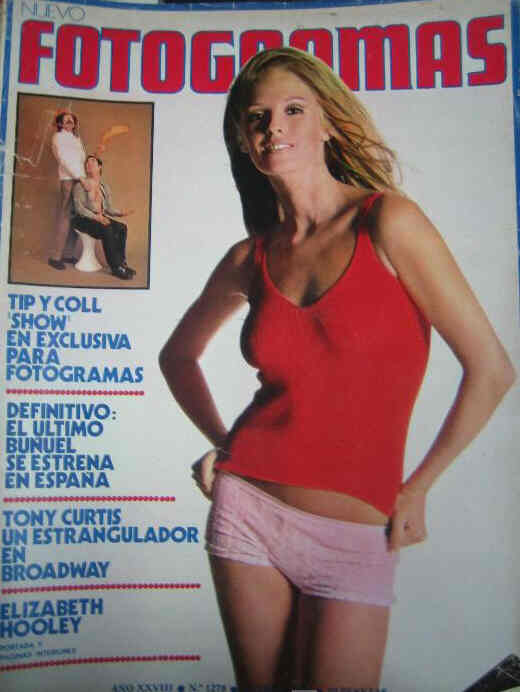 FOTOGRAMAS magazine cover Issue 1278 13 April 1973