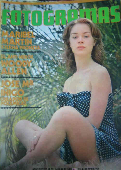 FOTOGRAMAS magazine cover Issue 1280 27 April 1973
