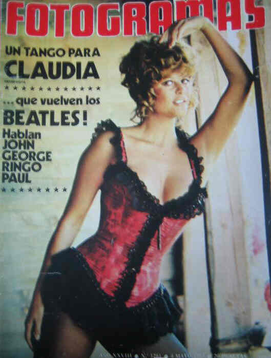 FOTOGRAMAS magazine cover Issue 1281 4 May 1973