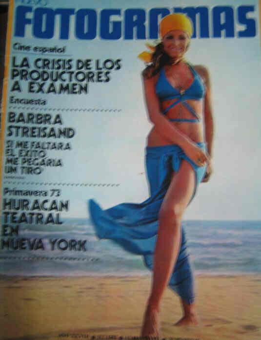 FOTOGRAMAS magazine cover Issue 1282 11 May 1973