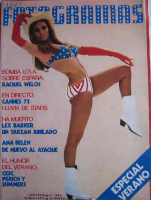 FOTOGRAMAS magazine cover Issue 1284 25 May 1973