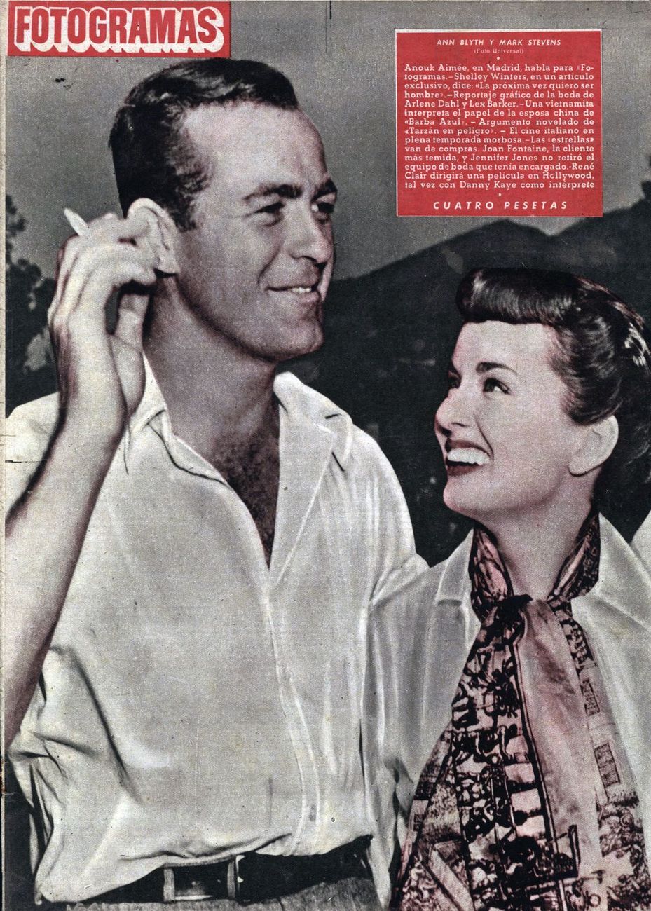 FOTOGRAMAS magazine cover Issue 129 4 May 1951