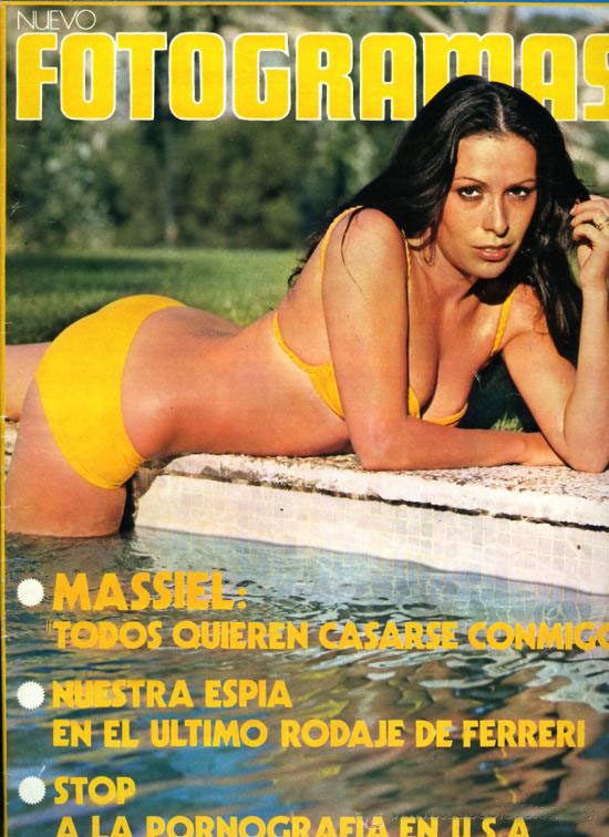 FOTOGRAMAS magazine cover Issue 1295 10 August 1973