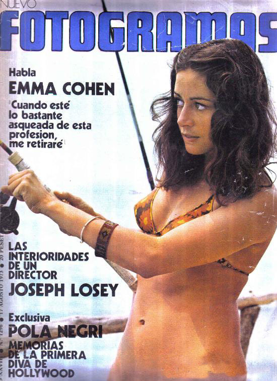 FOTOGRAMAS magazine cover Issue 1296 17 August 1973