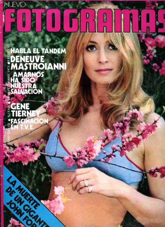 FOTOGRAMAS magazine cover Issue 1300 14 September 1973