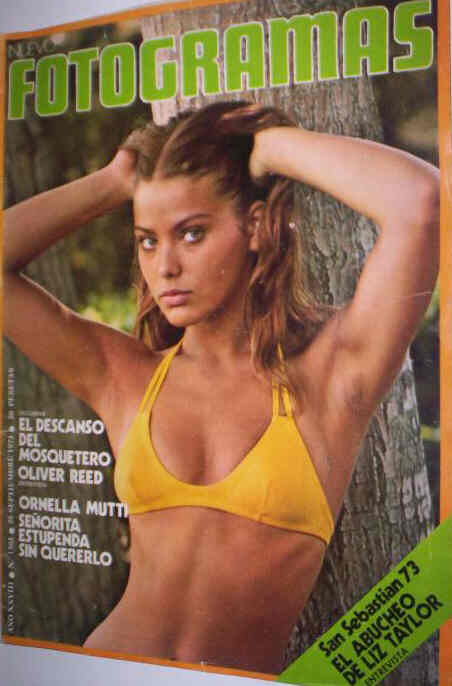 FOTOGRAMAS magazine cover Issue 1302 28 September 1973