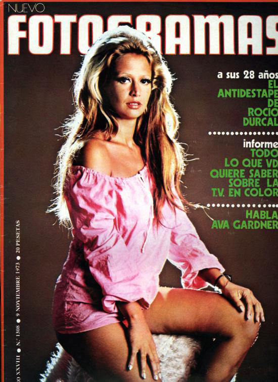 FOTOGRAMAS magazine cover Issue 1308 9 November 1973