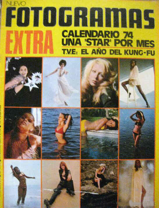 FOTOGRAMAS magazine cover Issue 1313 14 December 1973