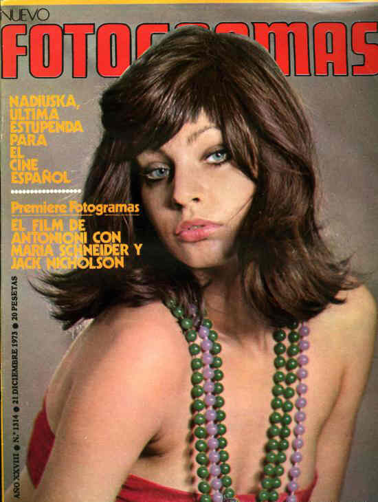 FOTOGRAMAS magazine cover Issue 1314 21 December 1973