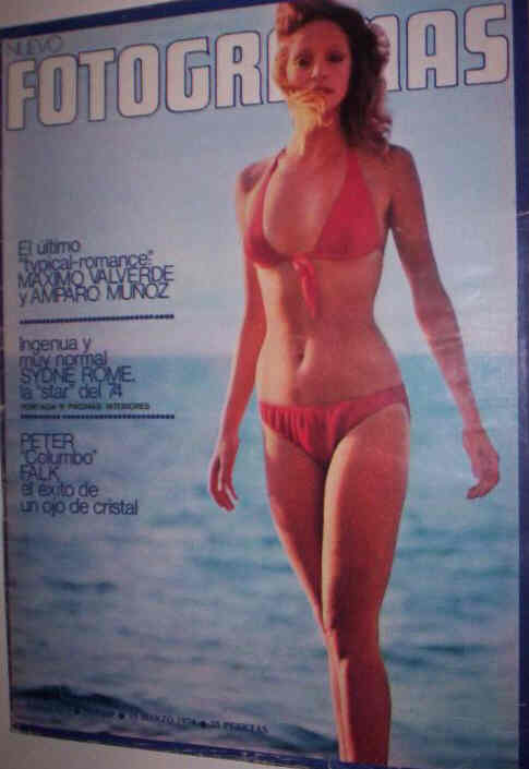 FOTOGRAMAS magazine cover Issue 1326 15 March 1974
