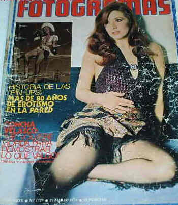 FOTOGRAMAS magazine cover Issue 1328 29 March 1974