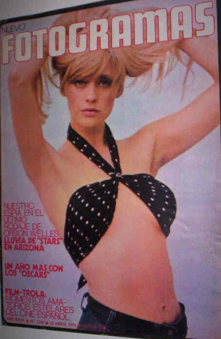 FOTOGRAMAS magazine cover Issue 1330 12 April 1974