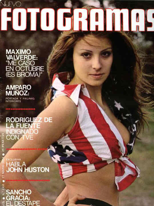 FOTOGRAMAS magazine cover Issue 1335 17 May 1974