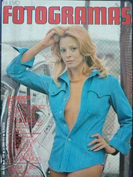 FOTOGRAMAS magazine cover Issue 1339 14 June 1974