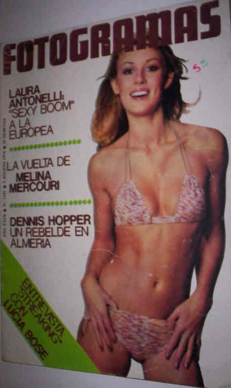 FOTOGRAMAS magazine cover Issue 1347 9 August 1974